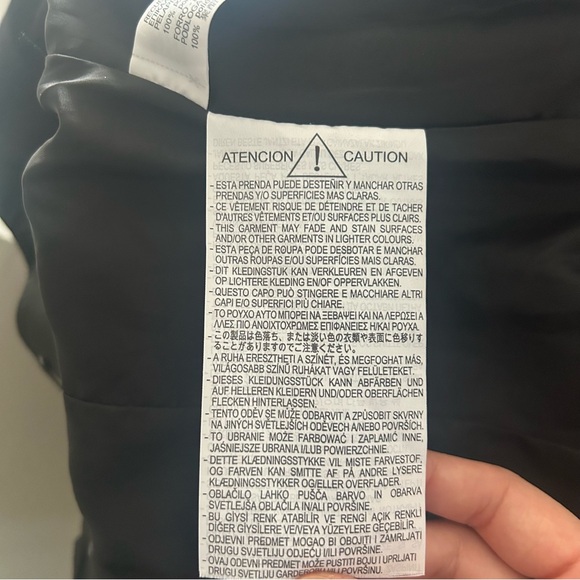 ZARA - Faux Leather Jacket in BLACK - Picture 10 of 10